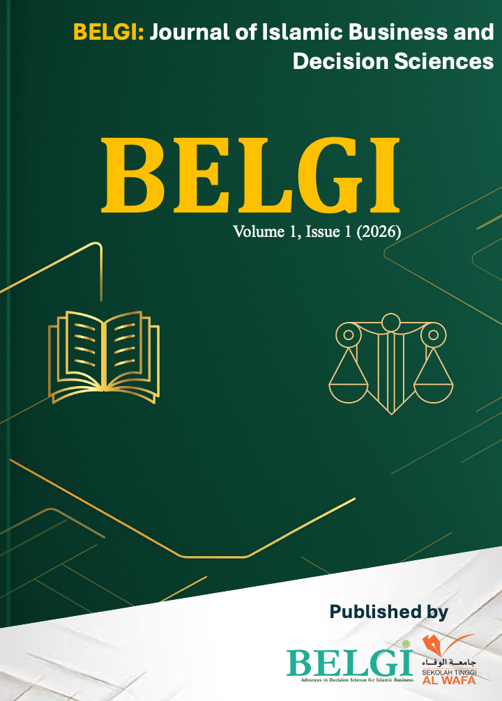 					View Vol. 1 No. 1 (2026): BELGI: Journal of Islamic Business and Decision Sciences
				